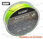 Podkladová šnúra Jaxon - farba fluo - 50 m