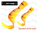 Náhradné chvosty Savage Gear 3D Hard Eel - farba Golden Ambulance
