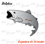 Samolepka Delphin - Pstruh Silver