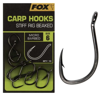 Háček FOX Carp Hooks - Stiff Rig Beaked