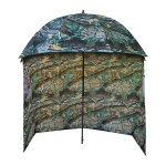 Dáždnik z bočnicou Suretti 2,2 m - farba kamufláž