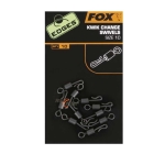 FOX Edges kwik change swivels - veľkosť 10 - CAC486