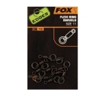 FOX Edges Flexi Ring Swivels - veľkosť 11 - CAC609