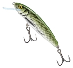 Wobler Salmo Minnow - farba Olive Bleak