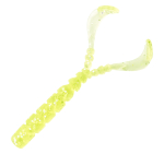 Mustad AJI Worm - Chiki - Chiki - farba UV Clear Chatreuse (MAJI-CHK-1.7-5)