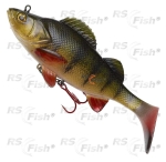 Ripper DAM Effzett Natural Perch Paddle Tail - farba Perch