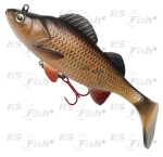 Ripper DAM Effzett Natural Perch Paddle Tail - farba Chub