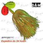 Blyskáč DAM Effzett Pike Rattlin´ Spinner - farba Yellow / Orange