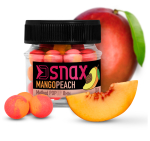 Boilies Delphin D SNAX POP - Mango / Broskyňa