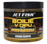 Boilies v dipe Jet Fish Premium Classic - Cream / Scopex