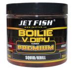 Boilies v dipe Jet Fish Premium Classic - Squid / Krill