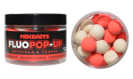 Boilies Mikbaits Mikbaits Fluo Pop-Up - Brusnica & Cesnak - 18 mm