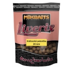 Boilies Mikbaits Liverix - Kráľovská patentka - 1 kg