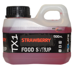 Atraktant Shimano TX1 Food Syrup - Strawberry 500 ml