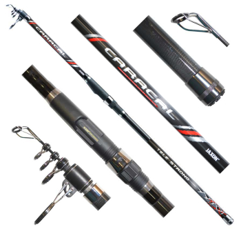 Udica Jaxon Caracal Tele Strong 420 cm - 50 - 150 g + druhý za darmo