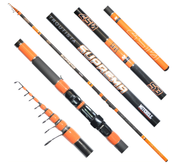 Udica Mitchell Suprema Troutista S3-8 450 cm - 12 - 25 g