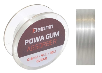 Guma na feeder Delphin Powa Gum Absorber - farba číra