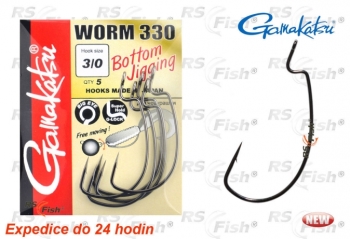 Háčiky Gamakatsu Worm 330 Bottom Jigging