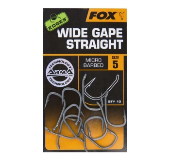 Háček FOX Edges Armapoint Wide Gape Straight