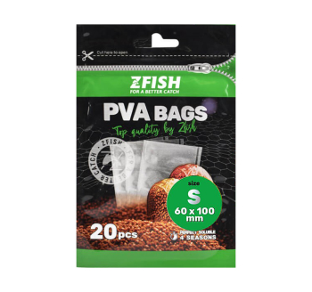 PVA vrecúška Zfish - veľkosť S - 60 x 100 mm