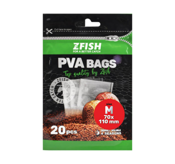 PVA vrecúška Zfish - veľkosť M - 70 x 110 mm