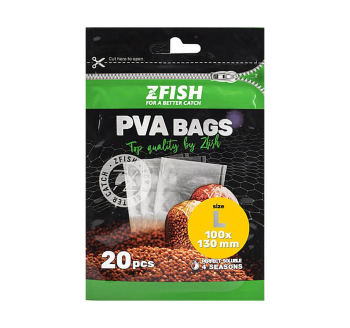 PVA vrecúška Zfish - veľkosť L - 100 x 130 mm