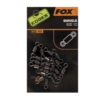 FOX Edges Swivels - veľkosť 10 - CAC534