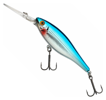 Wobler Berkley Pulse Minnow Deep - farba Blue Flash