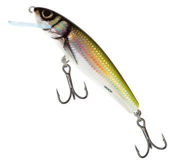 Wobler Salmo Minnow - farba Holo Bleak