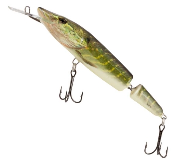 Wobler Salmo Pike Jointed Deep Runner - farba Real Pike