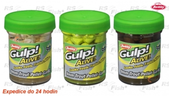 Pelety Berkley Gulp! Alive Trout Pellet Garlic