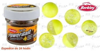 Ikry Berkley PowerBait Floating Eggs Garlic - Fluo Yellow