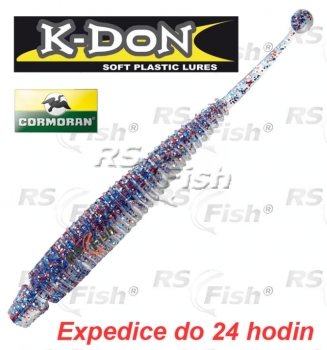 Smáček Cormoran K-DON S5 Tricky Tail - farba blue red shiner - 5 ks