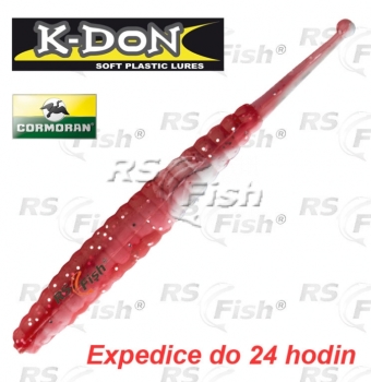 Smáček Cormoran K-DON S8 Slugtail - farba strawberry - 5 ks
