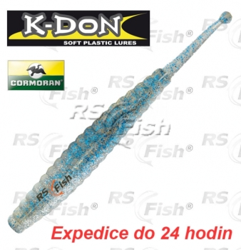 Smáček Cormoran K-DON S8 Slugtail - farba blue flitter - 5 ks