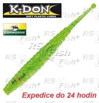 Smáček Cormoran K-DON S8 Slugtail - farba green chatreuse - 5 ks