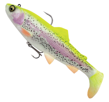 Ripper Savage Gear 4D Trout Rattle Shad - farba Lemon Trout