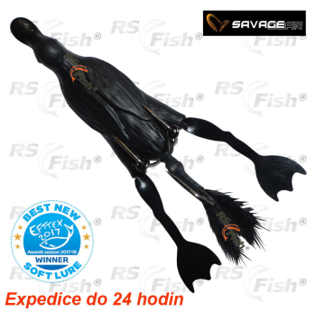 Savage Gear 3D Hollow Duckling Weedless S - farba Black