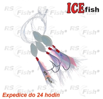 Náväzec na more Ice Fish - perí fluo 1193