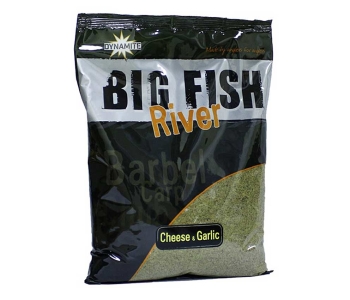 Vnadiaca zmes Dynamite Baits Big Fish River - Cheese & Garlic 1,8 kg