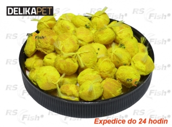 Boilies rohlíkový Fluo - Banán