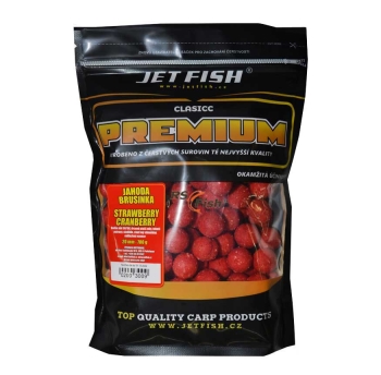 Boilies Jet Fish Premium Classic - Jahoda / Brusnica - 700 g
