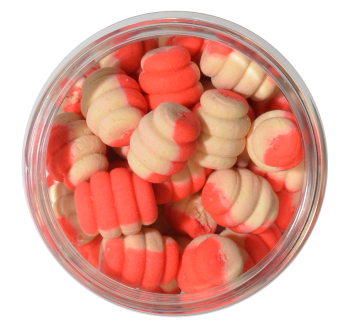 Boilies Traper DUO-Maggot Wafters - Jahoda / Smotana