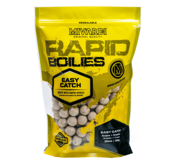 Boilies Mivardi Rapid Easy Catch - Scopex / Smotana