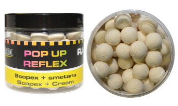 Boilies Mivardi Rapid Pop Up Reflex - Scopex / Smotana