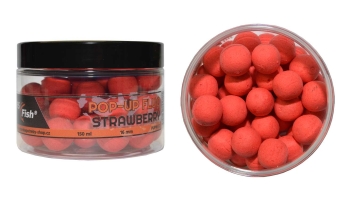 Boilies RS Fish PoP-Up 16 mm - Jahoda