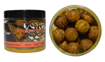 Boilies RS Fish BOOSTER - Sladká kukurica