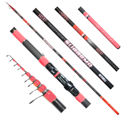 Udica Mitchell Suprema Troutista S3-9 450 cm - 15 - 30 g