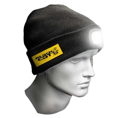 Čiapka Black Cat LED Lancer Beanie