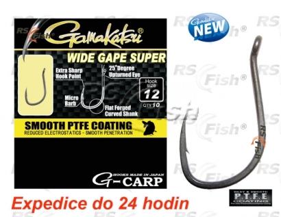 Háčiky Gamakatsu G-CarpWide Gape Super